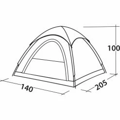 Easy Camp Comet 200 Tent green -Person Tents Sales easy camp comet 200 tent green 6