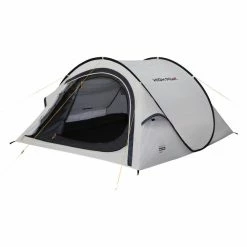 High Peak Boston 3 Tent aluminium/dark grey