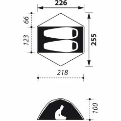 Nomad Jade 2 Tent dill green -Person Tents Sales nomad jade tent dill green 6