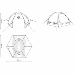 Samaya Samaya 2.5 Tent blue -Person Tents Sales samaya samaya 25 tent blue 4