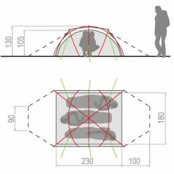 VAUDE Power Sphaerio Tent 3P orange 5 VAUDE Power Sphaerio Tent 3P orange -Person Tents Sales vaude power sphaerio tent 3p orange 2